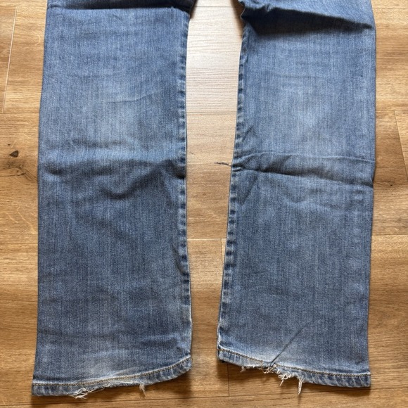 Diesel Jeans Men 32x32 Blue D-MIHTRY Straight Leg Stretch Destroyed Skater 009DG - Picture 9 of 16